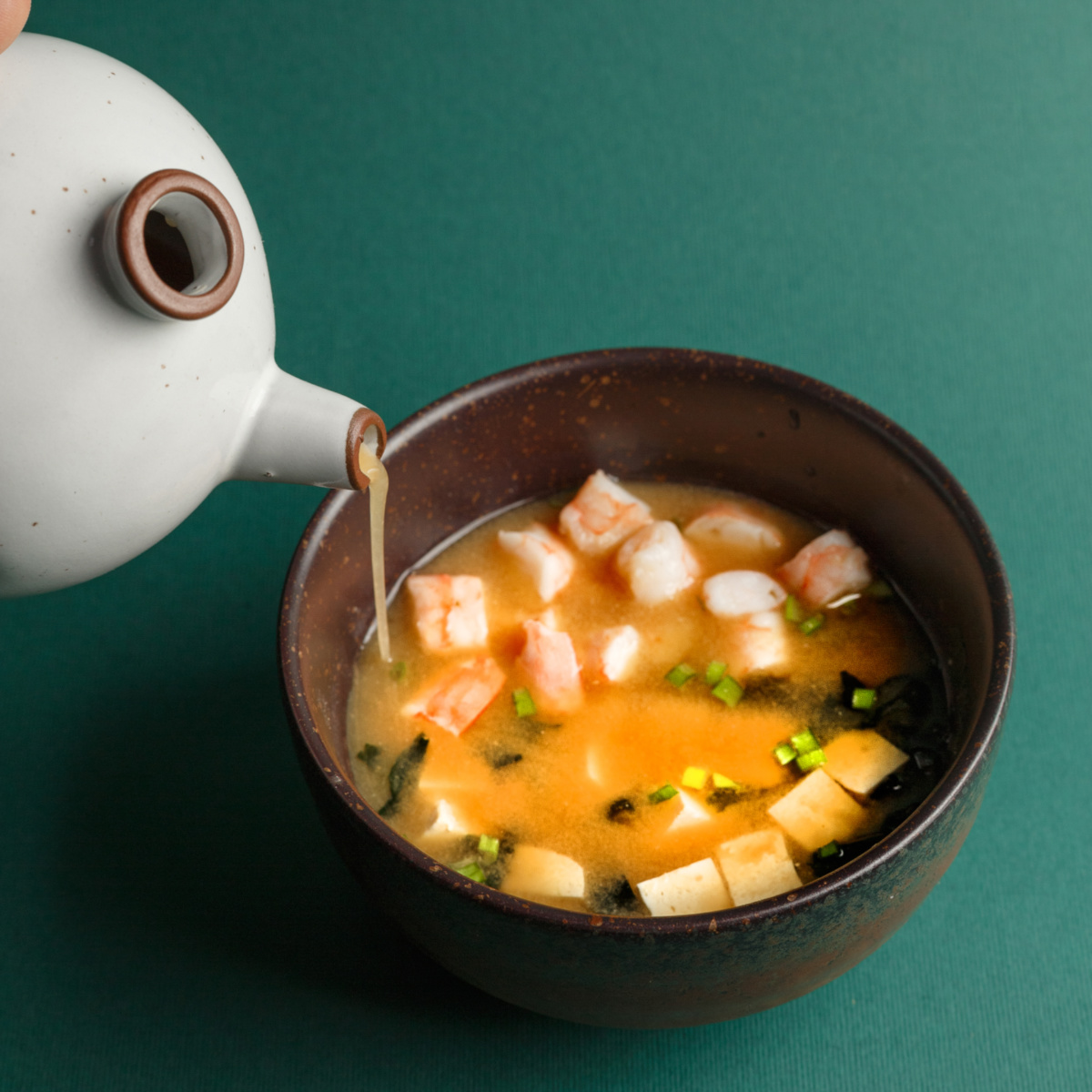 №81 Мисо-суп с креветкой 